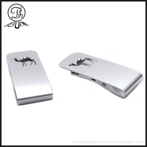 Personalised Benze men money clip wallet